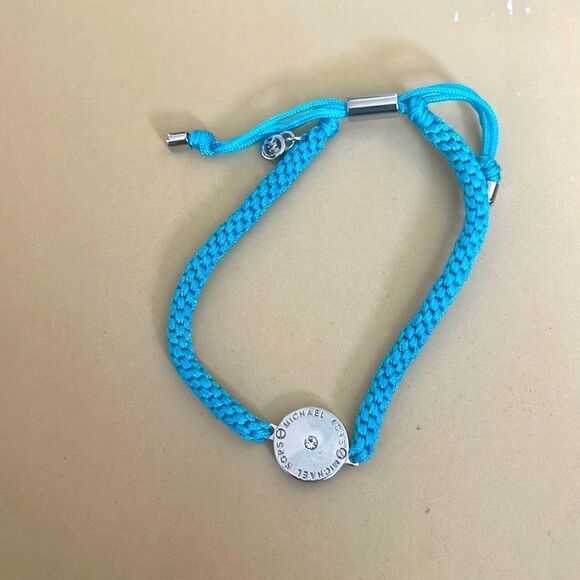 Michael Kors blue adjustable crystal bracelet Bengal - Picture 1 of 3